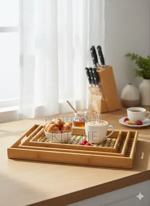 Bamboo Sets of Trays.