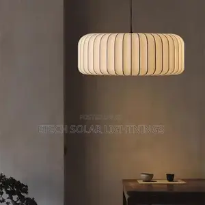 Size 500mm Luxury Led White Silk Drop Chandelier Light