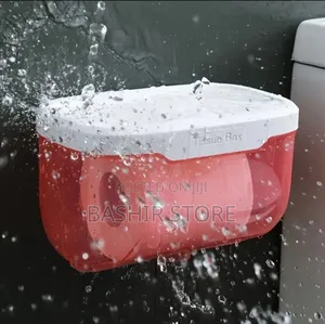 Wall-Mounted, Waterproof Tissue Box