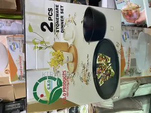 2pcs Stone Ware Dinner Plate