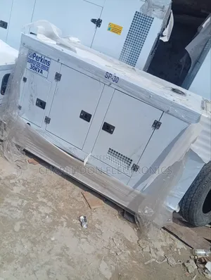 Original Perkins 30kva Soundproof Generator