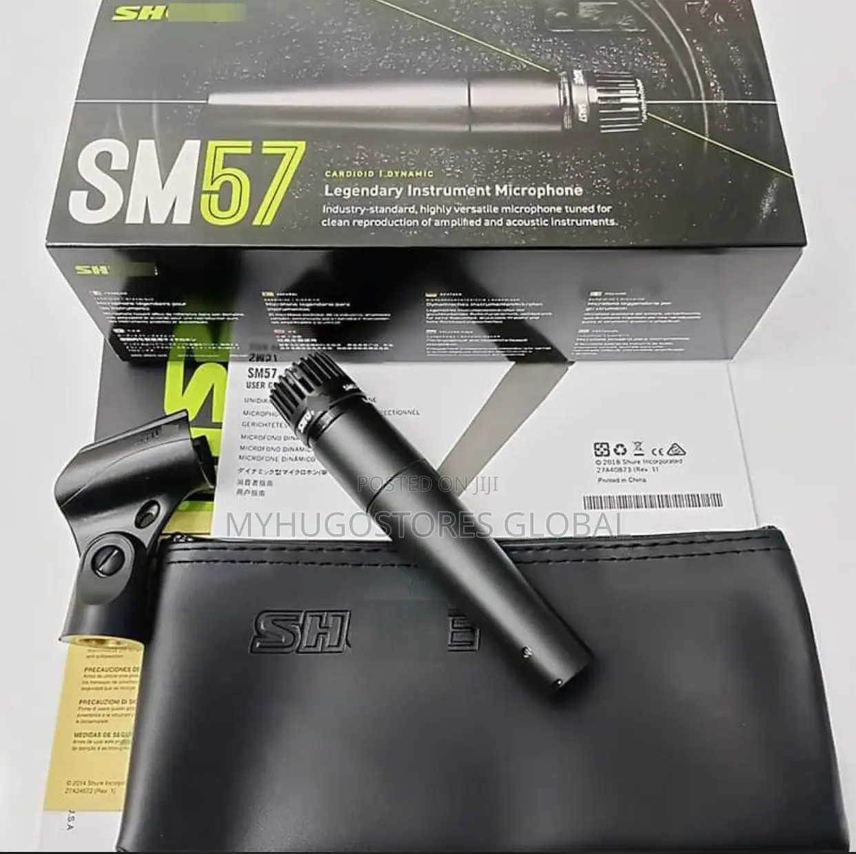 Shure Sm57-Lc Dynamic Instrument Microphone