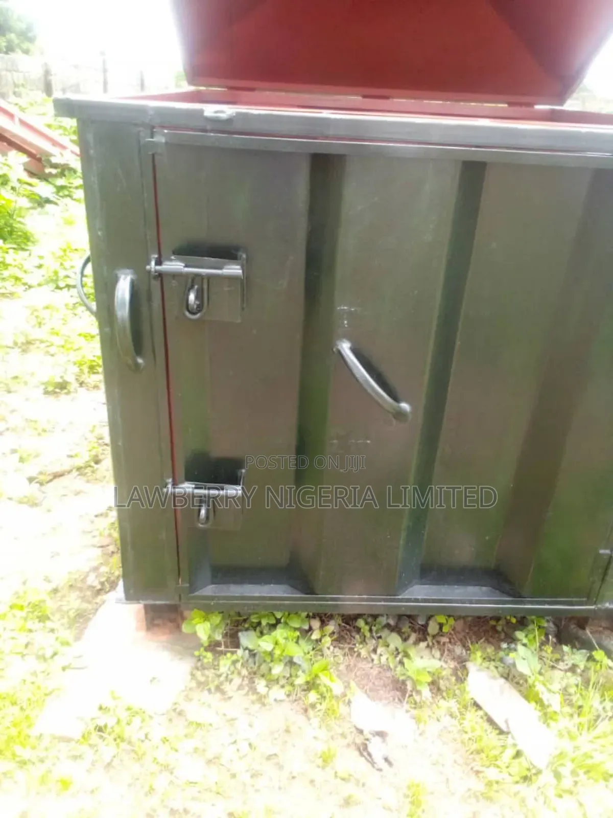Complete 2mm Four Corner Industrial Waste Bin
