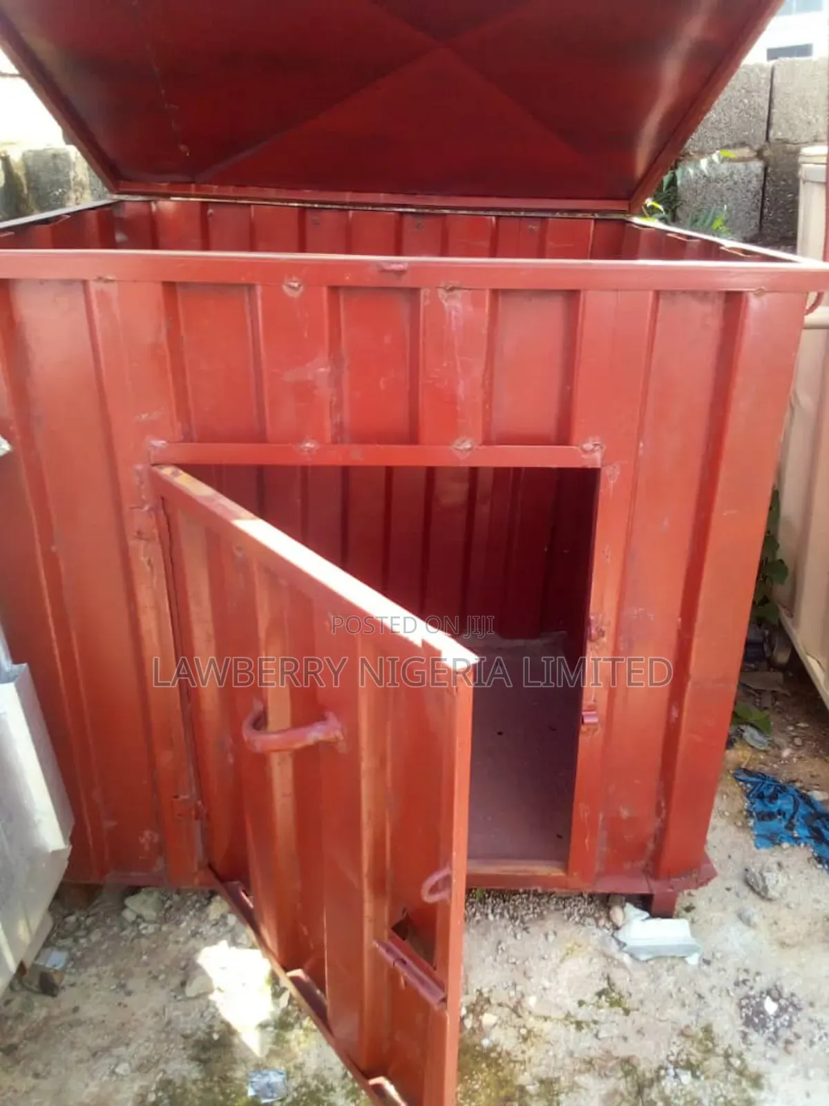 Complete 2mm Four Corner Industrial Waste Bin