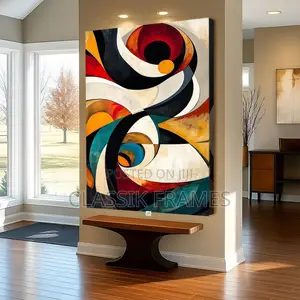 Hd Framed Abstract Canvas Digi Painting Wall Art