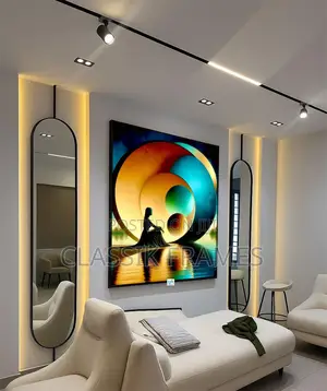 Hd Framed Sideview Beautiful Digi Painting Wallart