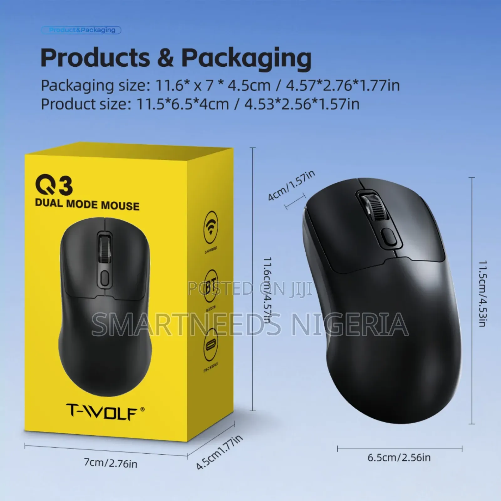 T-Wolf Q3 Dual-Mode Mouse
