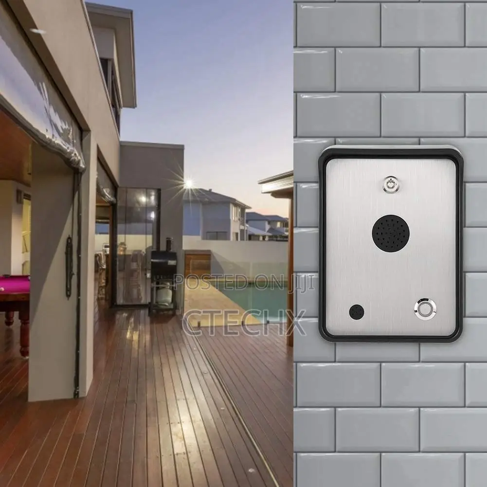 GSM Audio Intercom, Ac / Dc12v-24v Gate Opener Access Controller