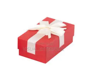Colour Red Gift Boxes With Ribbon Designs