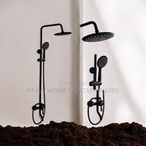 Luxury Black Pressure Shower