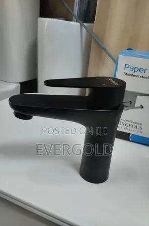 Black Basin Mixer Tap Available