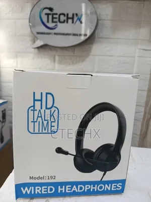 Usb Headset Noise Cancelling Mic, Audio Controls 3.5mm/Usb Jack 2-in-1