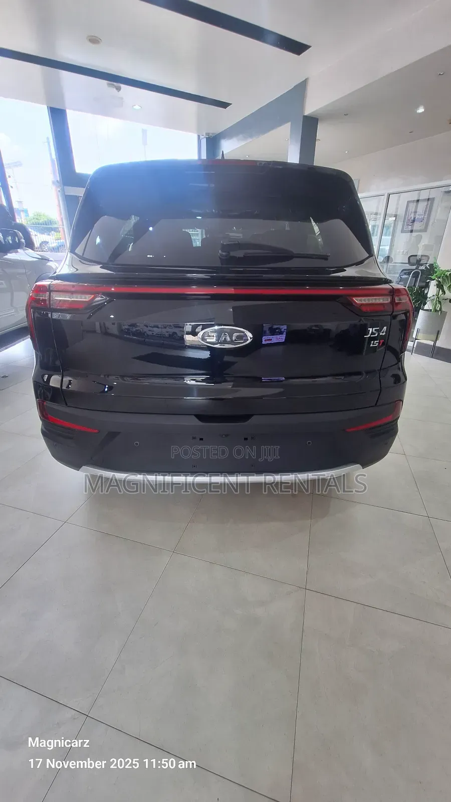New JAC JS4 2025 Black