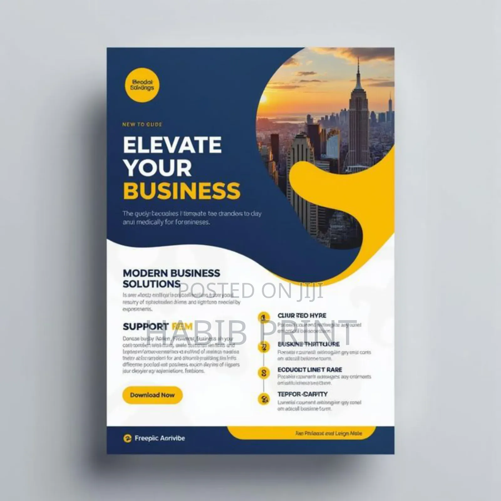 Printed Flyer