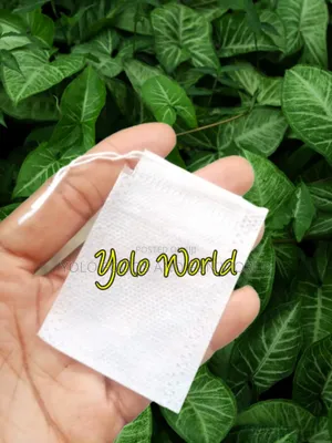 100 Empty Teabags With Strings