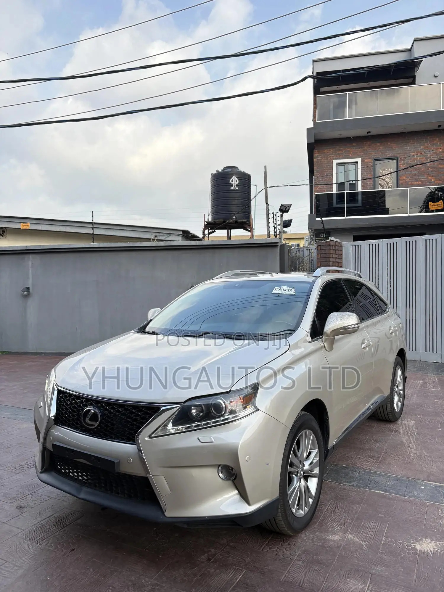 Lexus RX 350 2013 Gold