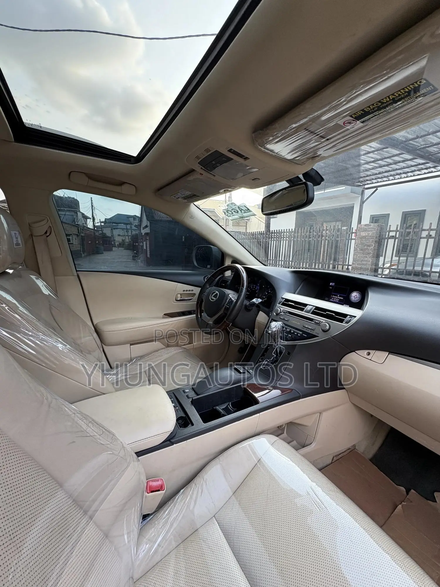 Lexus RX 350 2013 Gold