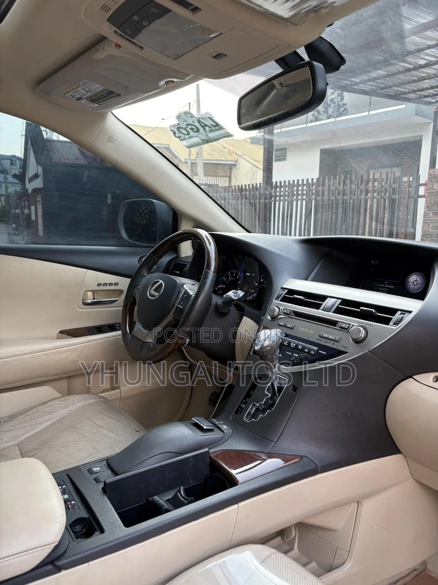 Lexus RX 350 2013 Gold