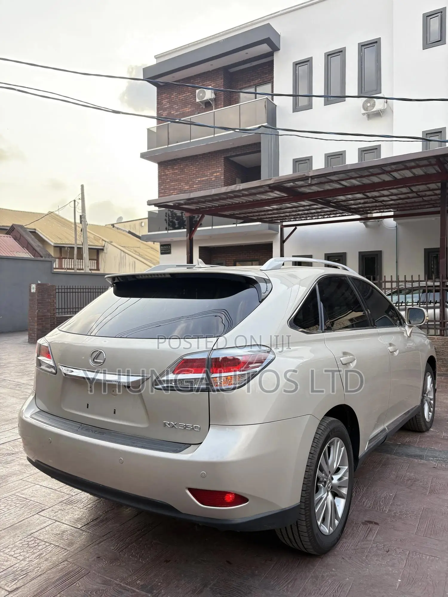 Lexus RX 350 2013 Gold