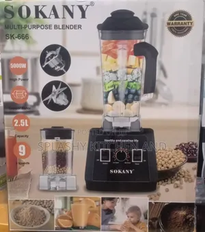 Sokany Multipurpose Blender -5000w