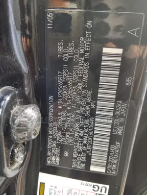 Lexus GX 470 Sport Utility 2006 Black