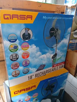 Gasa Rechargeable Standing Fan 18 Inches