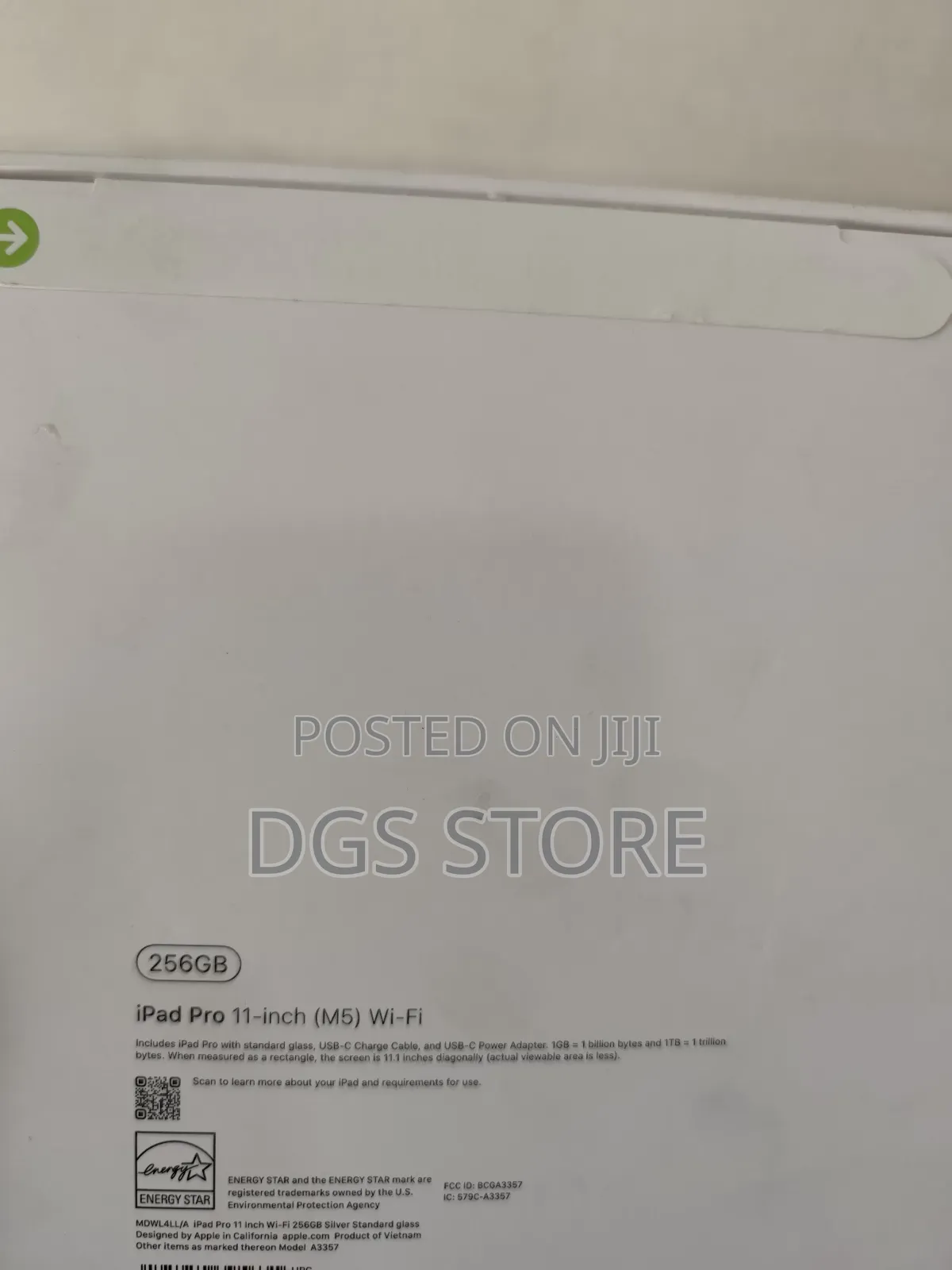 New Apple iPad Pro 256 GB Gray