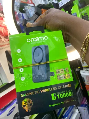 Oraimo Magpower 15 10000mah Wireless and Wired Power Bank