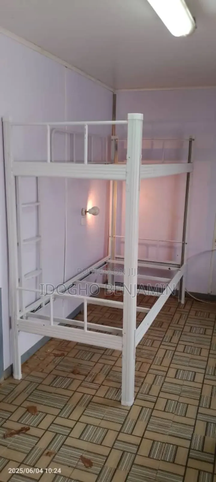 Imported Double Bunk Bed( With Galvanized Steel)