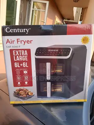 Dual Basket Air Fryer Caf-8430-F - 3000w - 12l