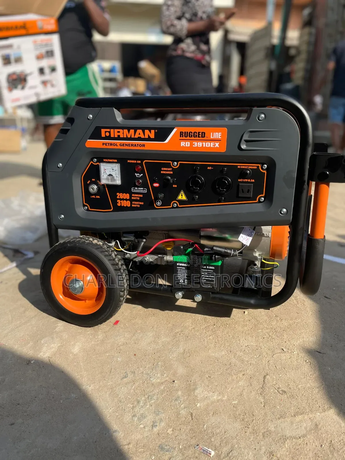 Original Firman Rugged 3.2kva Petrol Generator
