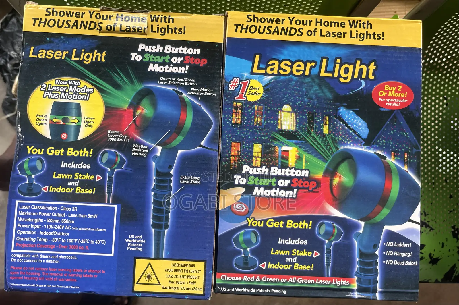 Laser Light Projector