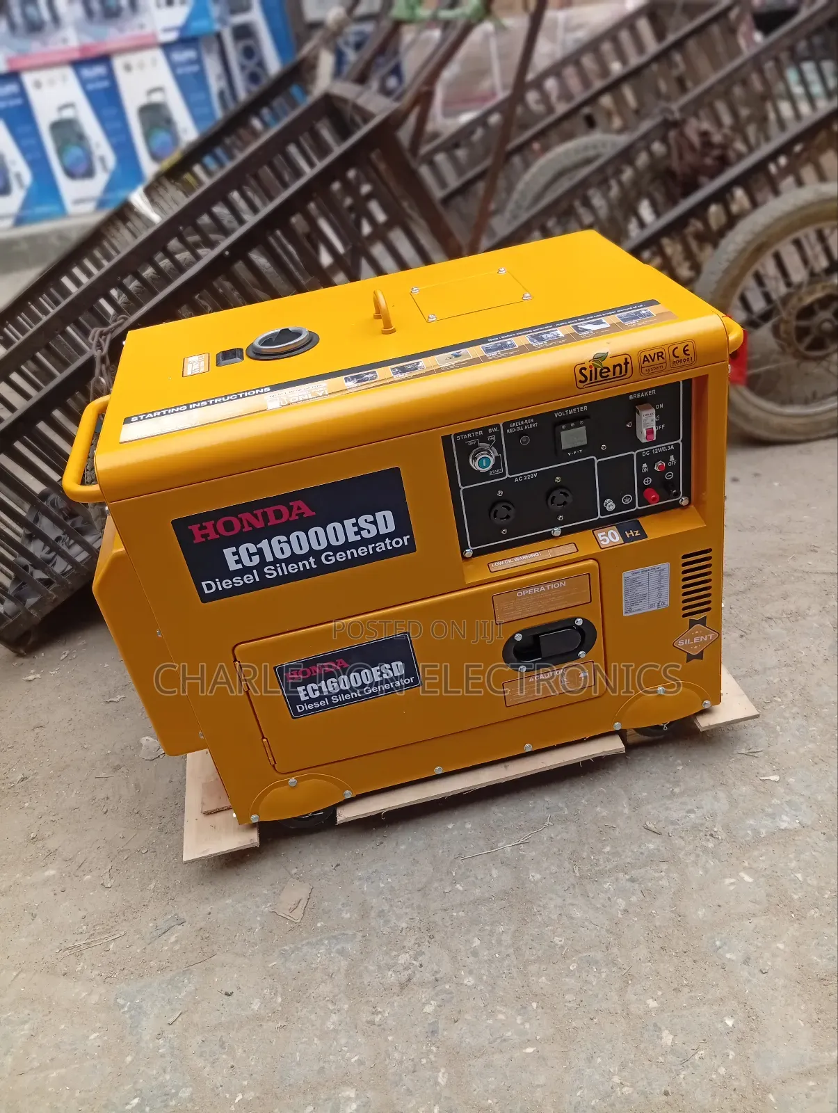 Original Honda 15kva Soundproof Generator