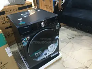 Hisense 12 Kg Inverter Laundry Machine – Clean Design