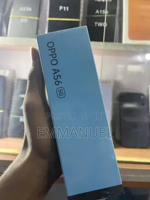New Oppo A56 5G 256 GB Black