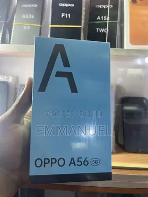 New Oppo A56 5G 256 GB Black