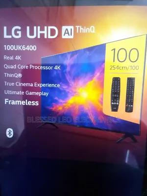 100 Inches Smart Tv With Voice Activated Control Narrator