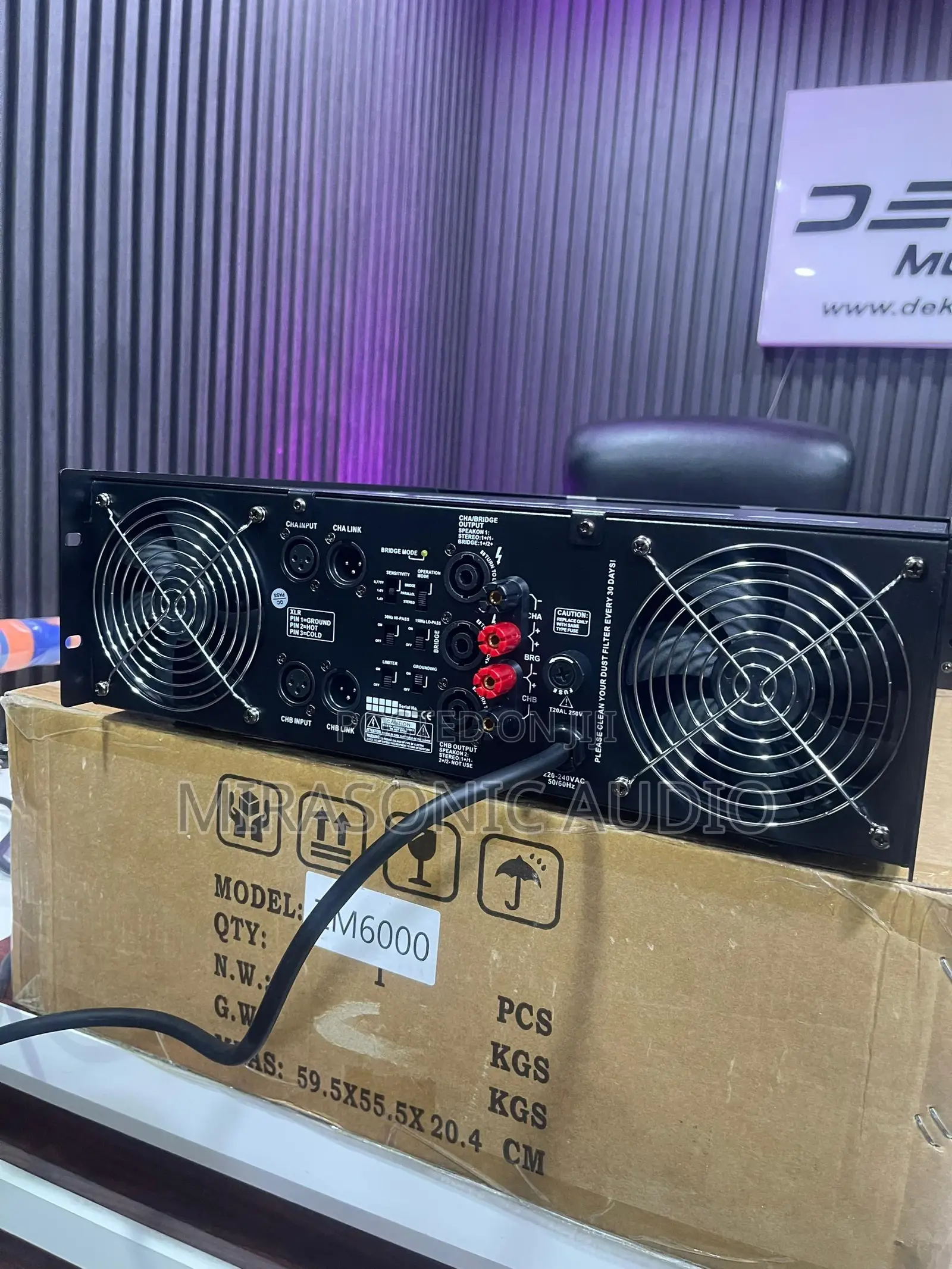 Mosfet Ca Plus 6000 Watts Amplifier