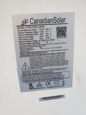 350watt Canadian Solar Panel