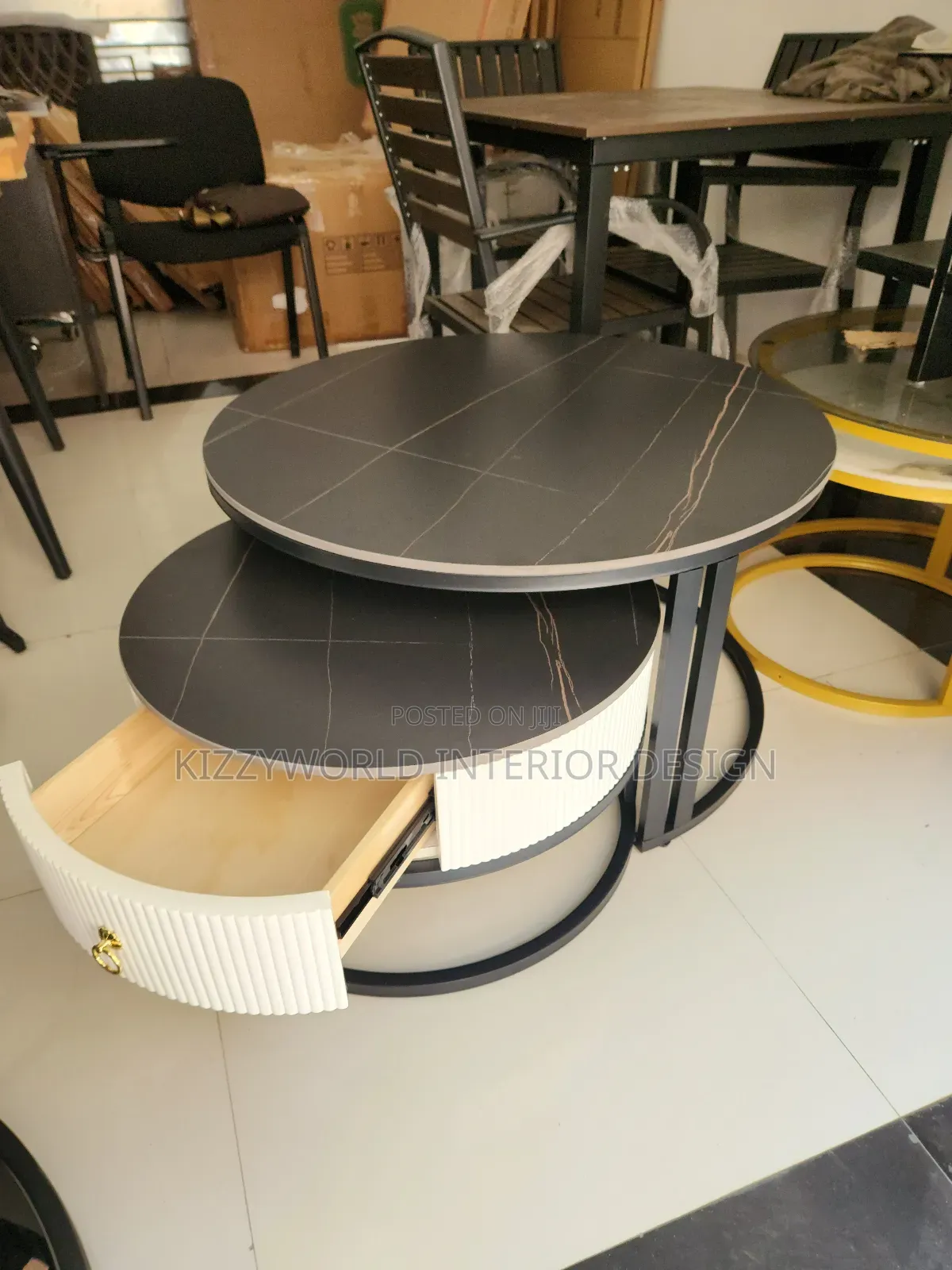 Imported Drawer Center Table.