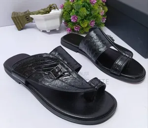 Black Mauri Italian Slippers