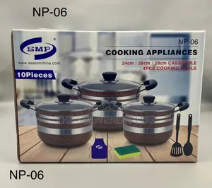 Quality Non Stick Pot- 10pieces