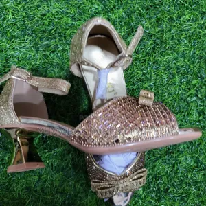 Gold Girls Party Shoes