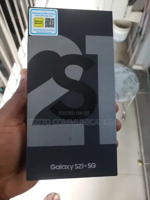 New Samsung Galaxy S21+ 5G 128 GB Silver