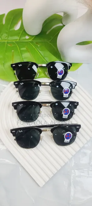 Rayban Half Rim Unisex Sunglasses