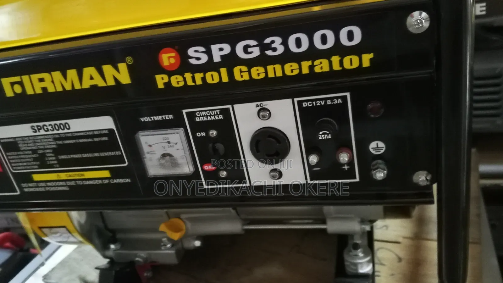 Fireman Generator Spg3000