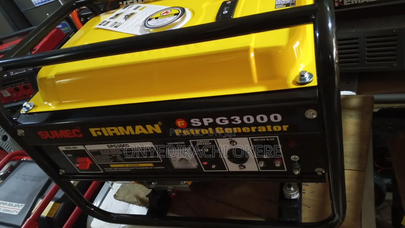 Fireman Generator Spg3000