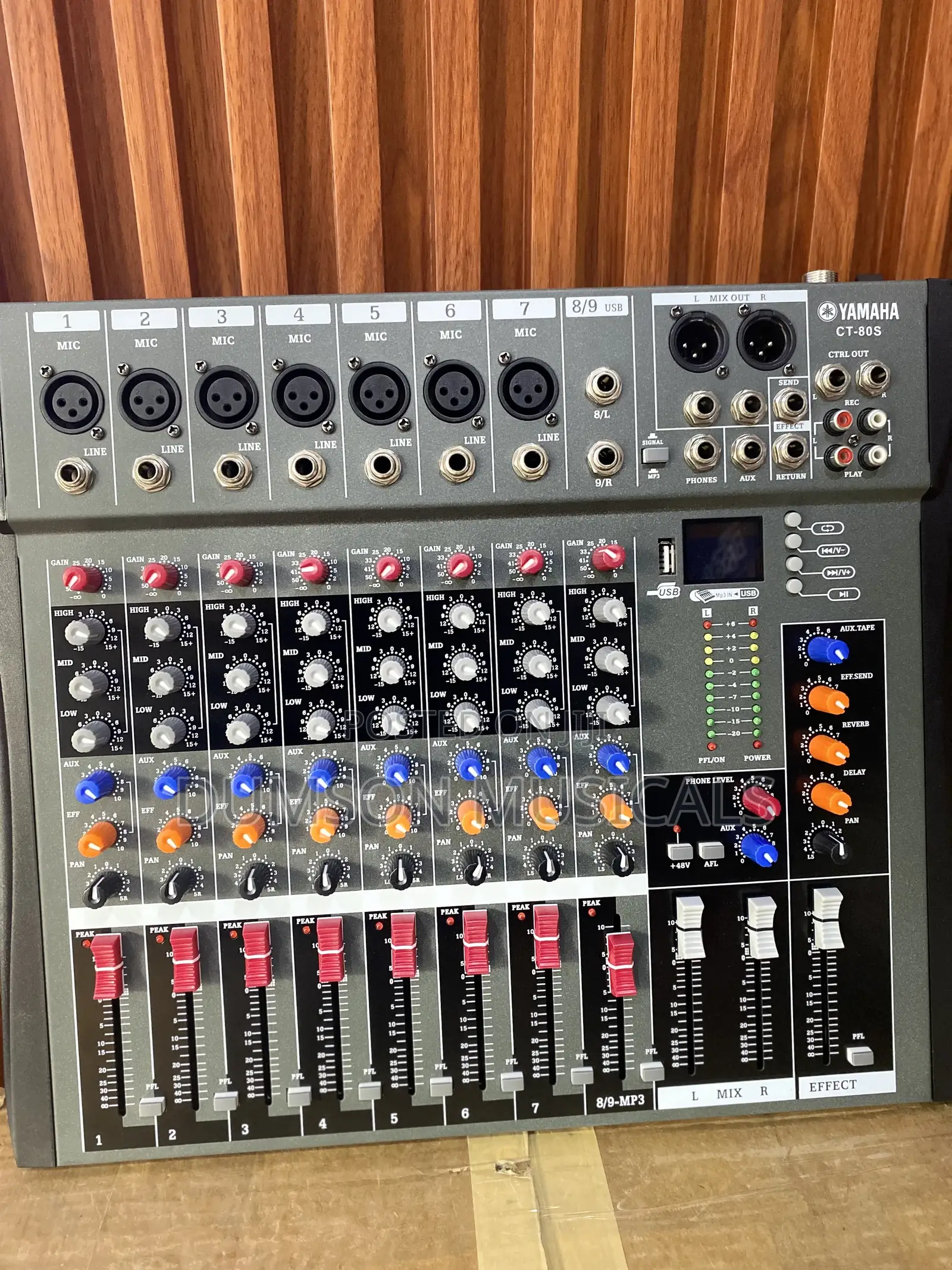 Yamaha 8 Channels Mixer, Analog Mixer