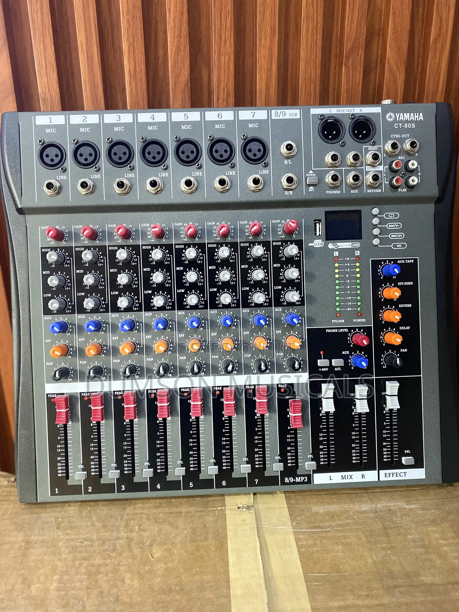 Yamaha 8 Channels Mixer, Analog Mixer