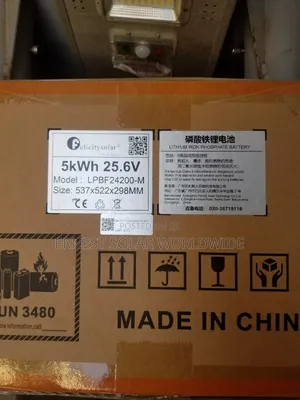 Original Felicity Lithium Ion Battery 5kwh